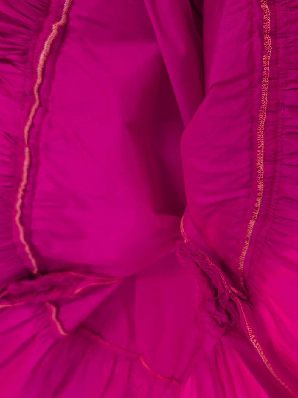 Gem Woman — Fuchsia Ruffle Sleeveless Dress - Picture 8 of 9